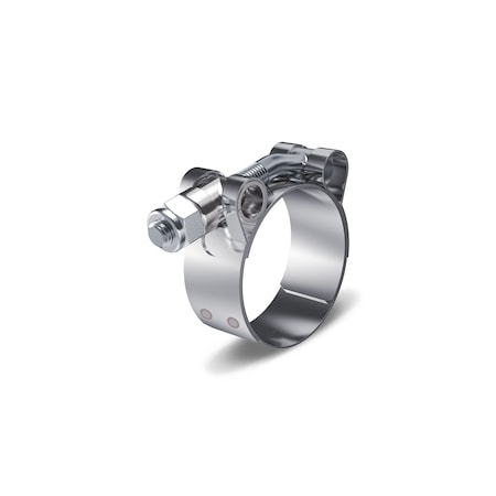 R G Ray Rg Ray T-Bolt Hose Clamps, 1.25In - 1.41In Range, 300 Ss Band, Carbon Steel Bolt And Nut 131TB